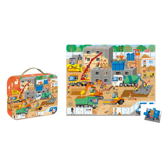 36pc Construction Site Puzzle