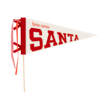 Load image into Gallery viewer, BEC1105 - Santa Felt Pennant Flag
