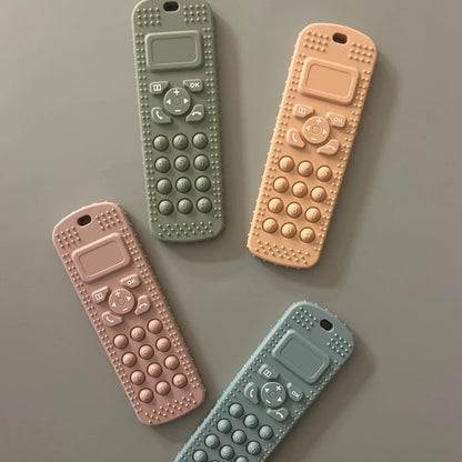 Telephone Silicone Pop-It Teether