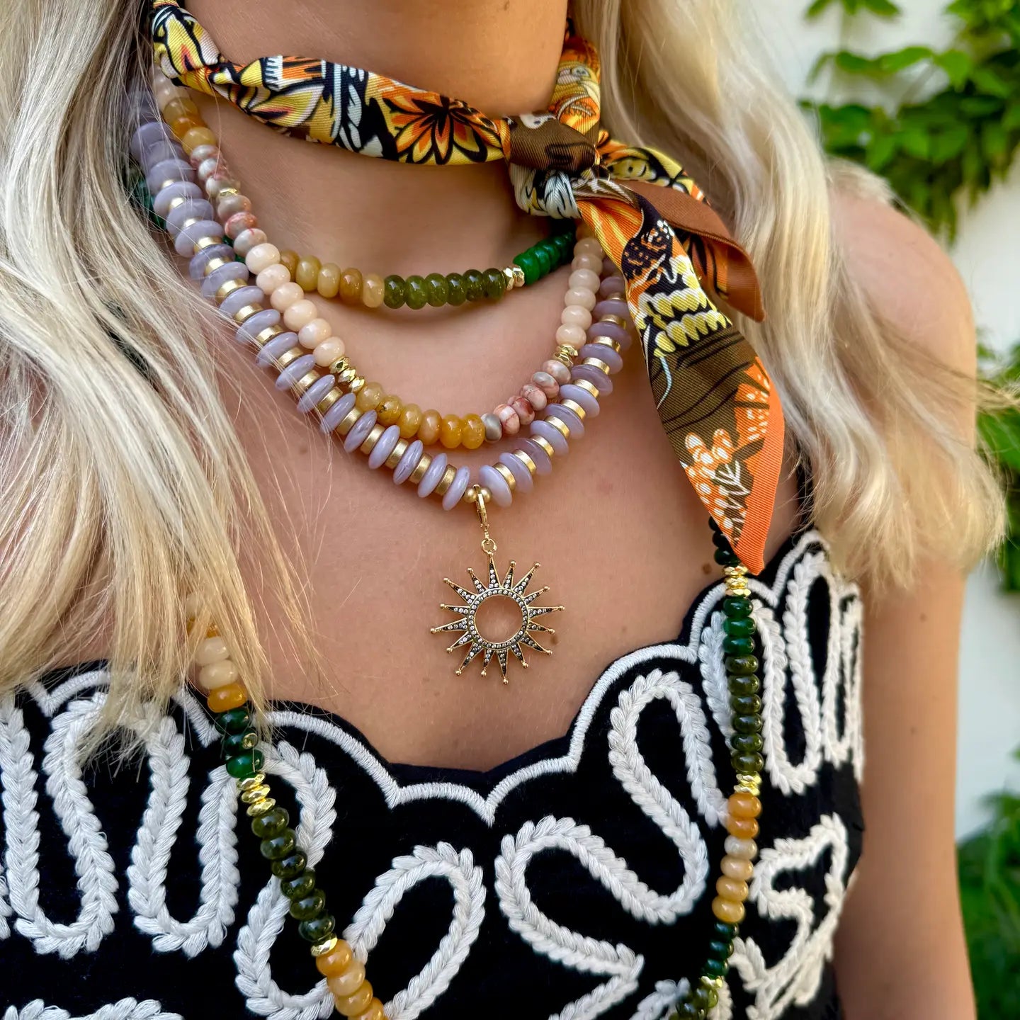 Kerry Multi Beaded Necklace