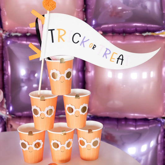 Trick or Treat Felt Pennant