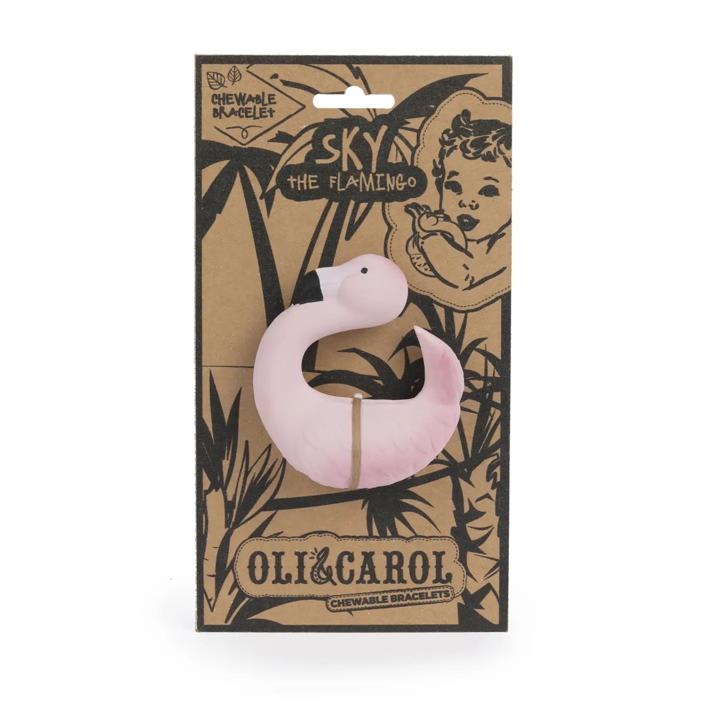 Sky the Flamingo Teether