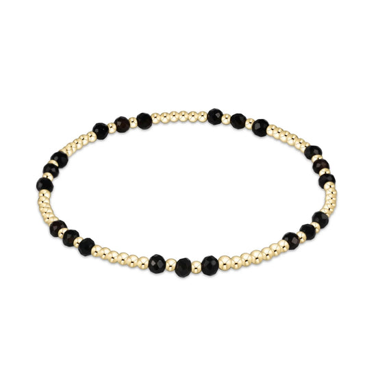 Enewton Gemstone Bracelet Collection - Faceted Onyx