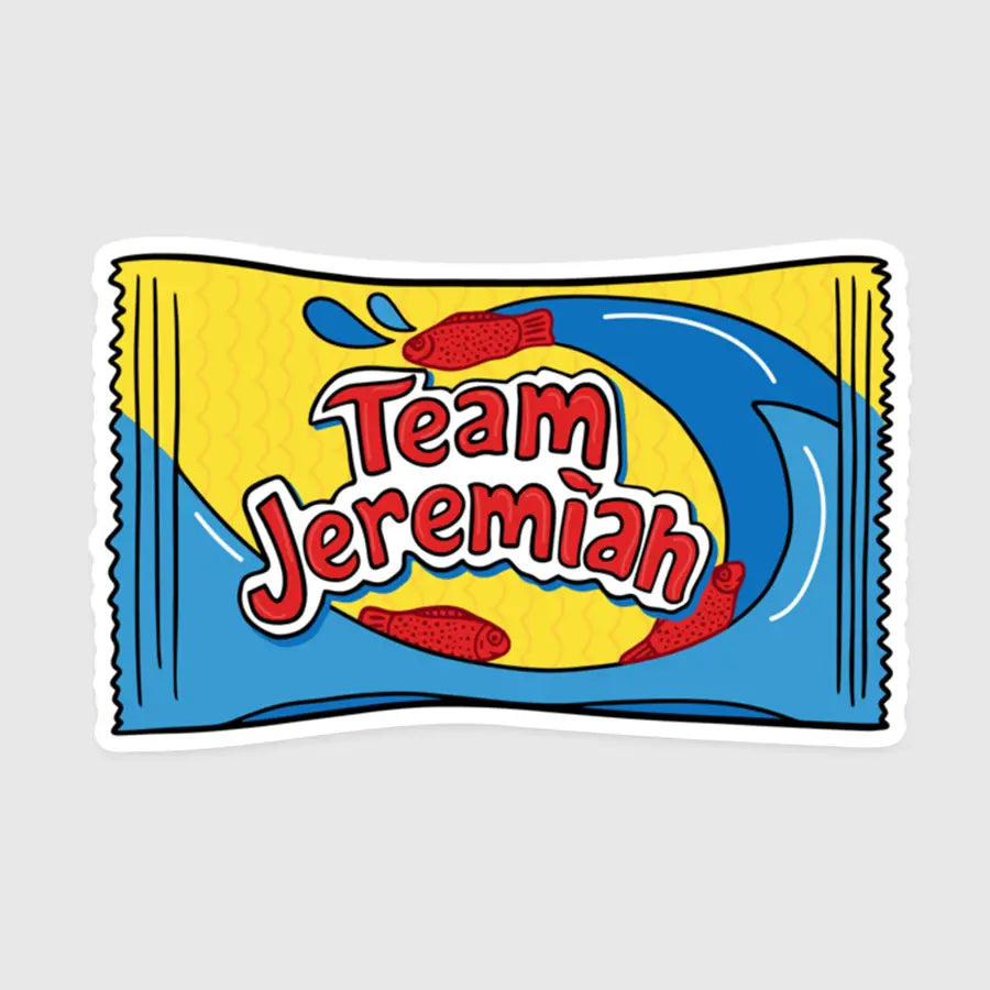Team Jeremiah Sticker – Fiori and Fern