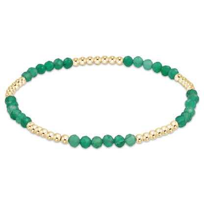 Enewton Gemstone Bracelet Collection - Green Onyx
