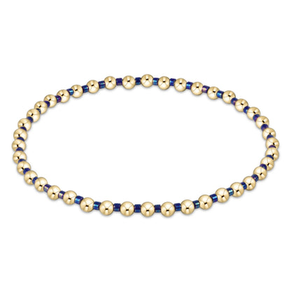 Enewton Bracelet Collection - Blue Metallic
