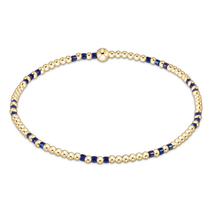 Enewton Bracelet Collection - Blue Metallic