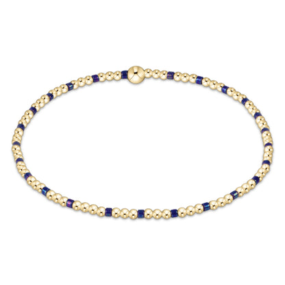 Enewton Bracelet Collection - Blue Metallic