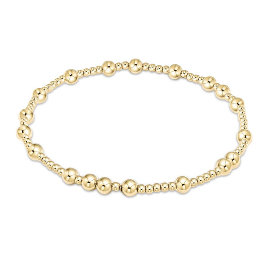 Hope Unwritten 4MM Gold Bead Bracelet