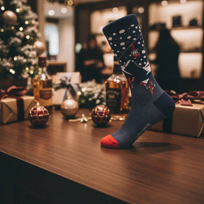 "Ski Bum" - Ski & Snowboard Men's Pima Socks