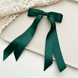 Bow Ribbon Barrette Clip