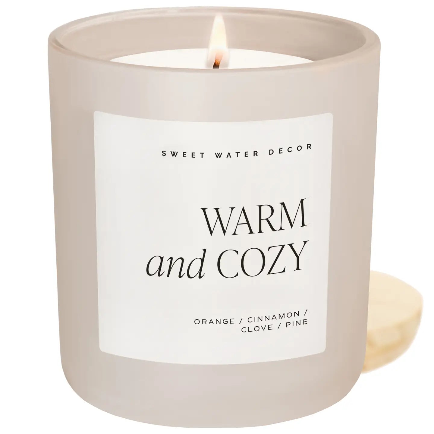 Warm & Cozy Soy Candle