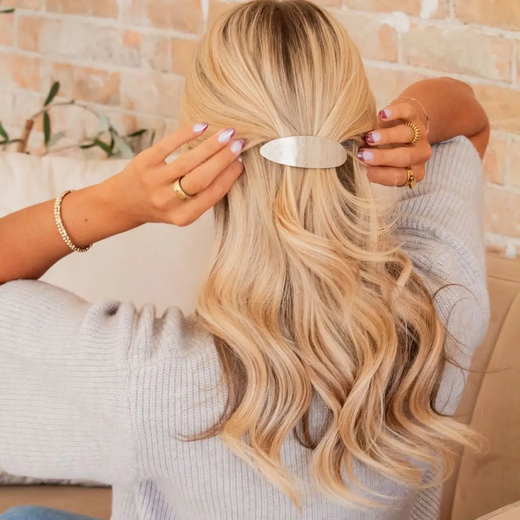 Metal Daisy Barrette