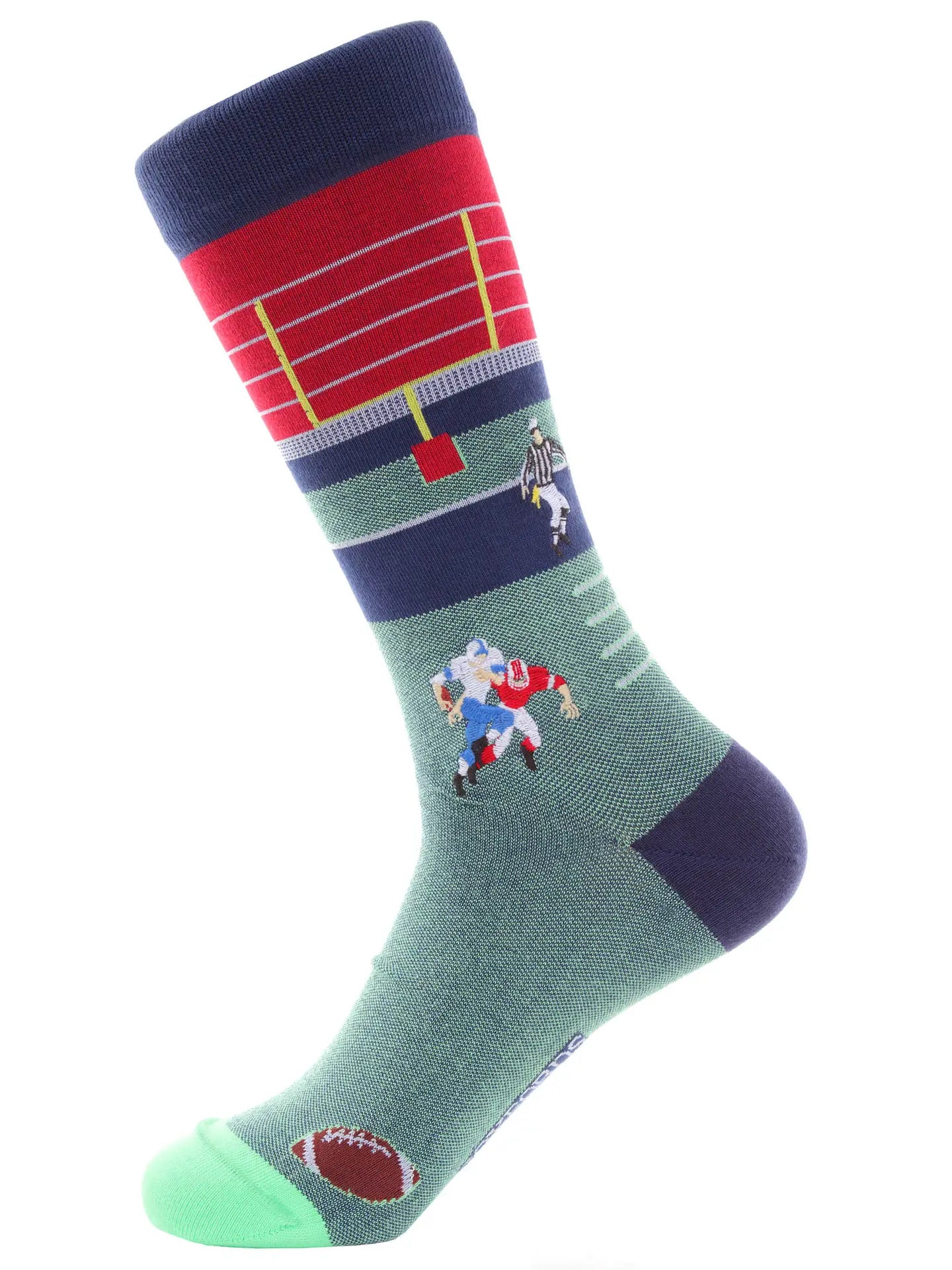 "Gridiron" - Football Fine Men's Socks