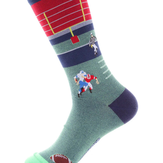"Gridiron" - Football Fine Men's Socks