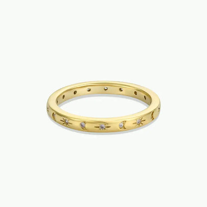 Celestial Gold Ring