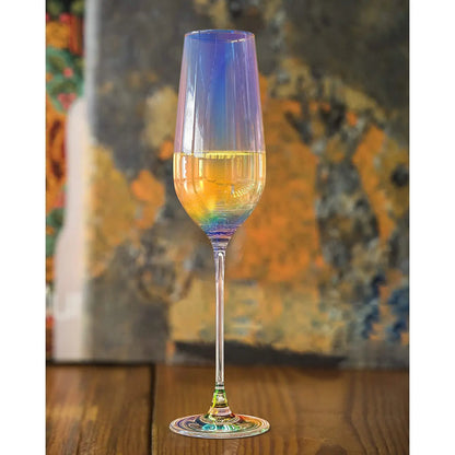 Iridescent Champagne Flutes - Set of 2