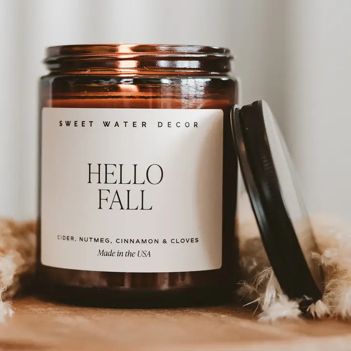 Hello Fall Soy Candle