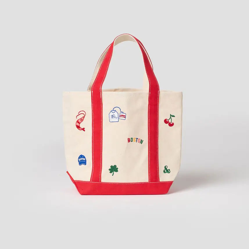 Boston Icons Small Tote Bag