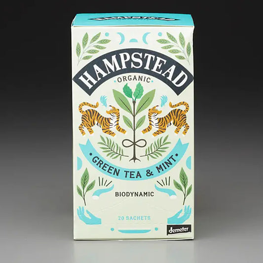 Hampstead Organic Green Tea & Mint Tea