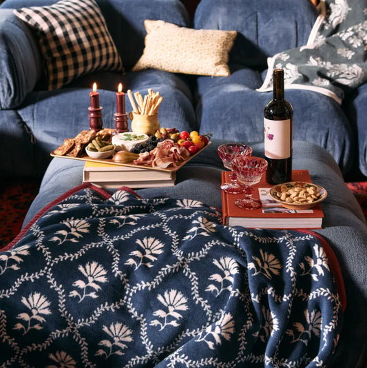 ChappyWrap Floral Trellis Blanket