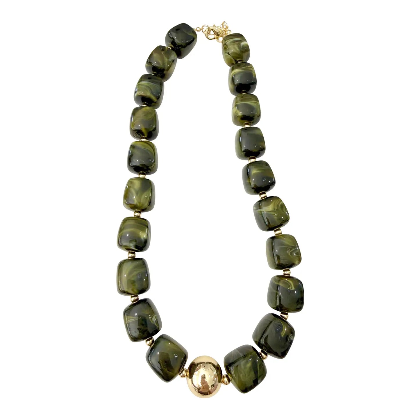Massey Chunky Beaded Necklace