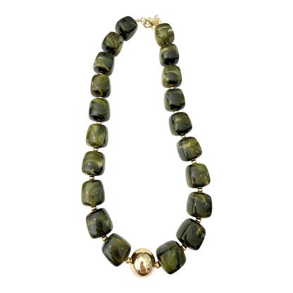 Massey Chunky Beaded Necklace