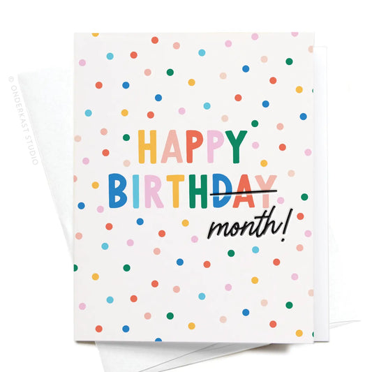 Happy Birth-Month Card