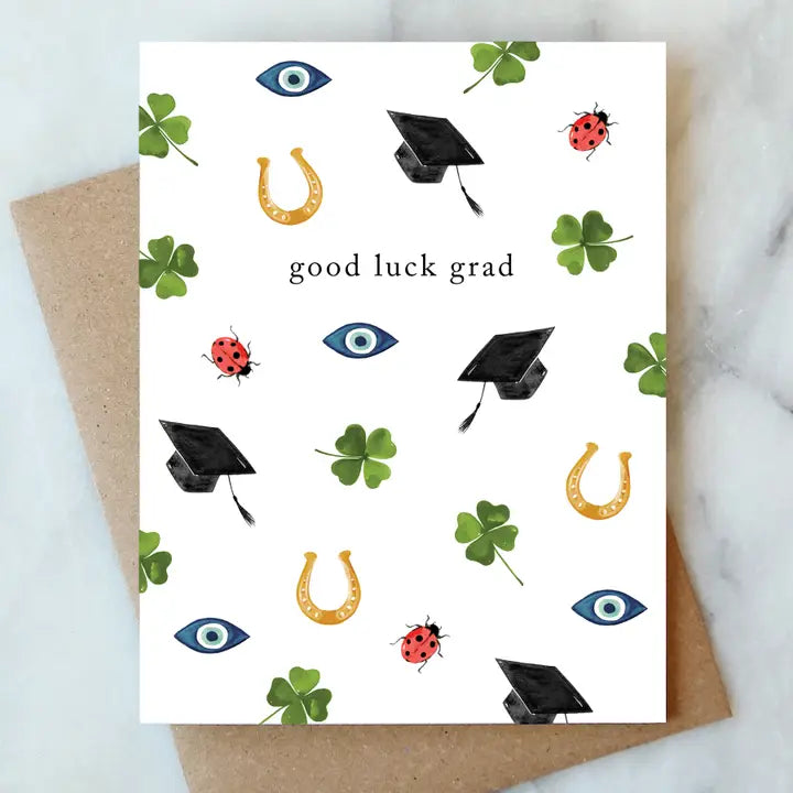 Lucky Graduation Card