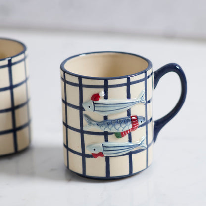 Festive Fish Mug