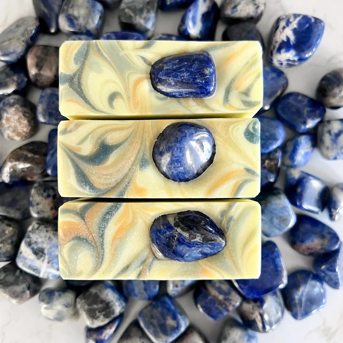 Crystal Soap - Namaste Intuitive | Genuine Sodalite