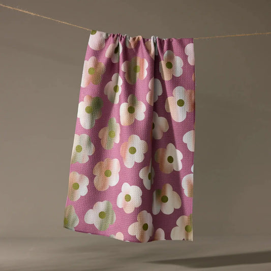 Brushed Bouquet Tea Towel