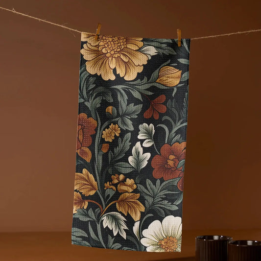 Classic Floral Bar Towel