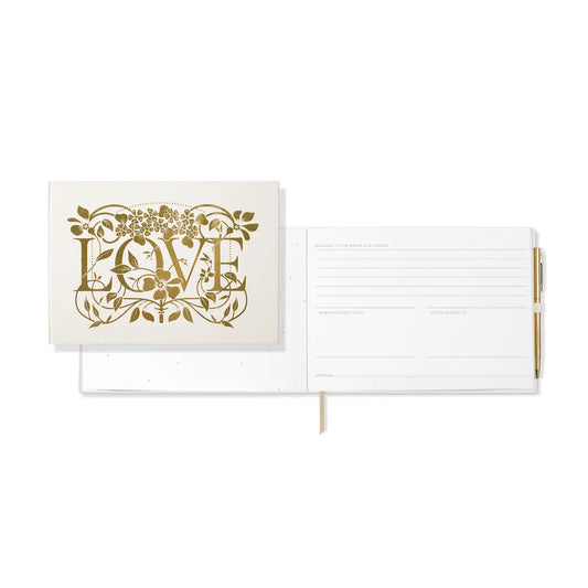 Guest Book - Deco Floral Love