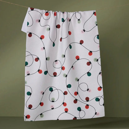 Holiday Lights Tea Towel