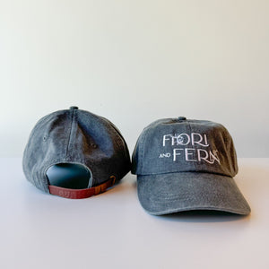 Fiori & Fern Embroidered Baseball Hat