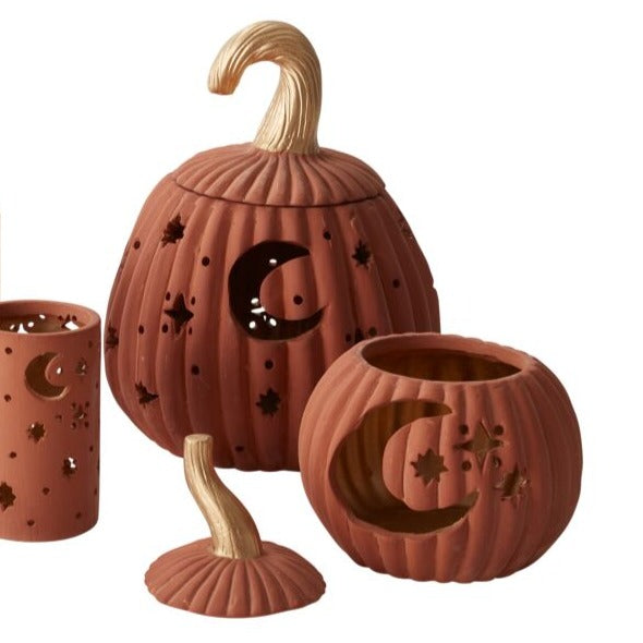 Jack O'Lantern Pumpkin Votives