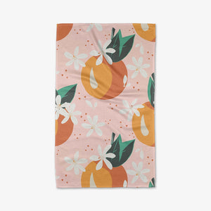 Just Peachy Tea Towel