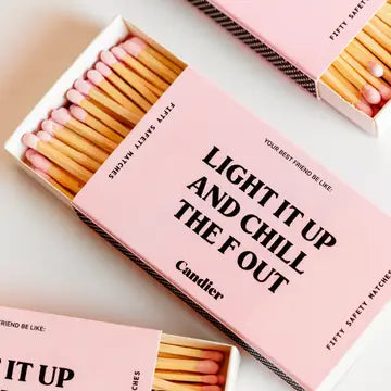 Light It Up Match Box