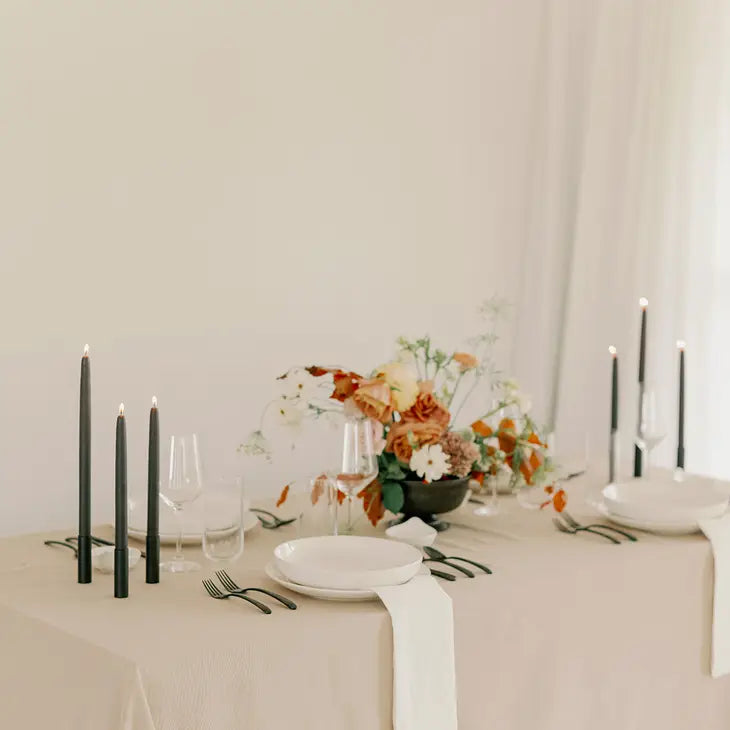10" Beeswax Dipped Tapered Candles