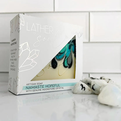Crystal Soap - Namaste Hopeful | Moonstone