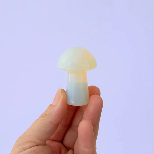 opal crystal mushroom