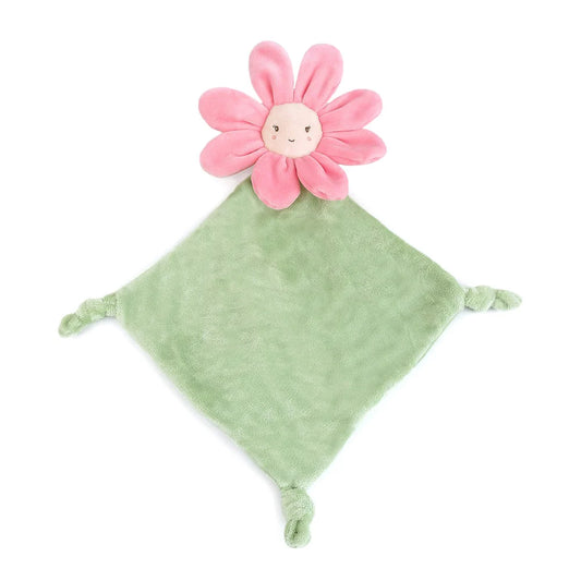 Petunia Flower Knotted Security Blanket