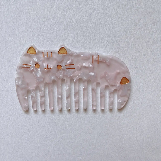 Cat Tortoise Mini Wide Tooth Comb