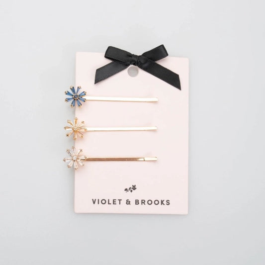 Poppy Bobby Pin Trio