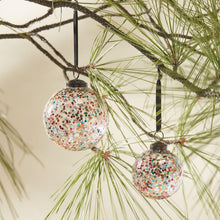 Load image into Gallery viewer, Rainbow Glitter Ball Ornament
