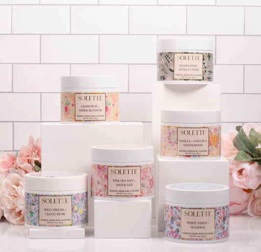 Solette Beauty Whipped Creme Body Cleansers
