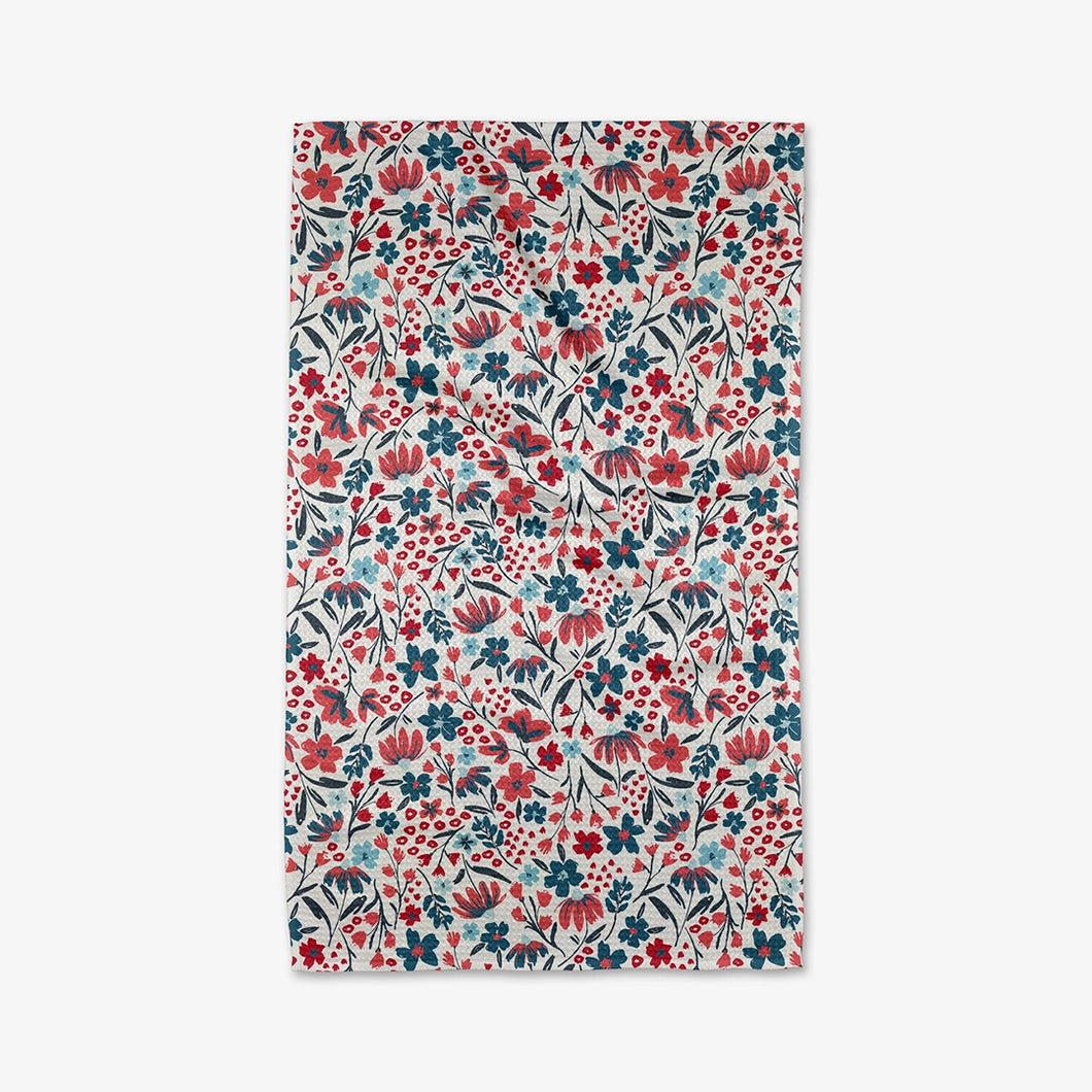 Summer Bloom Tea Towel