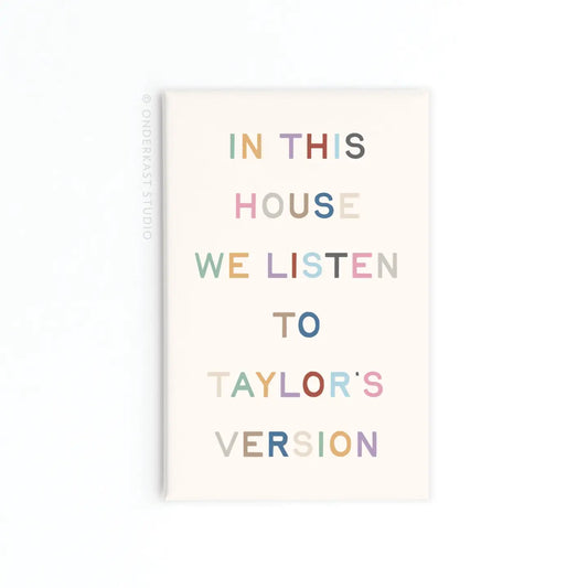 Tay Version Refrigerator Magnet