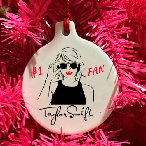 #1 Taylor Swift Fan ornament